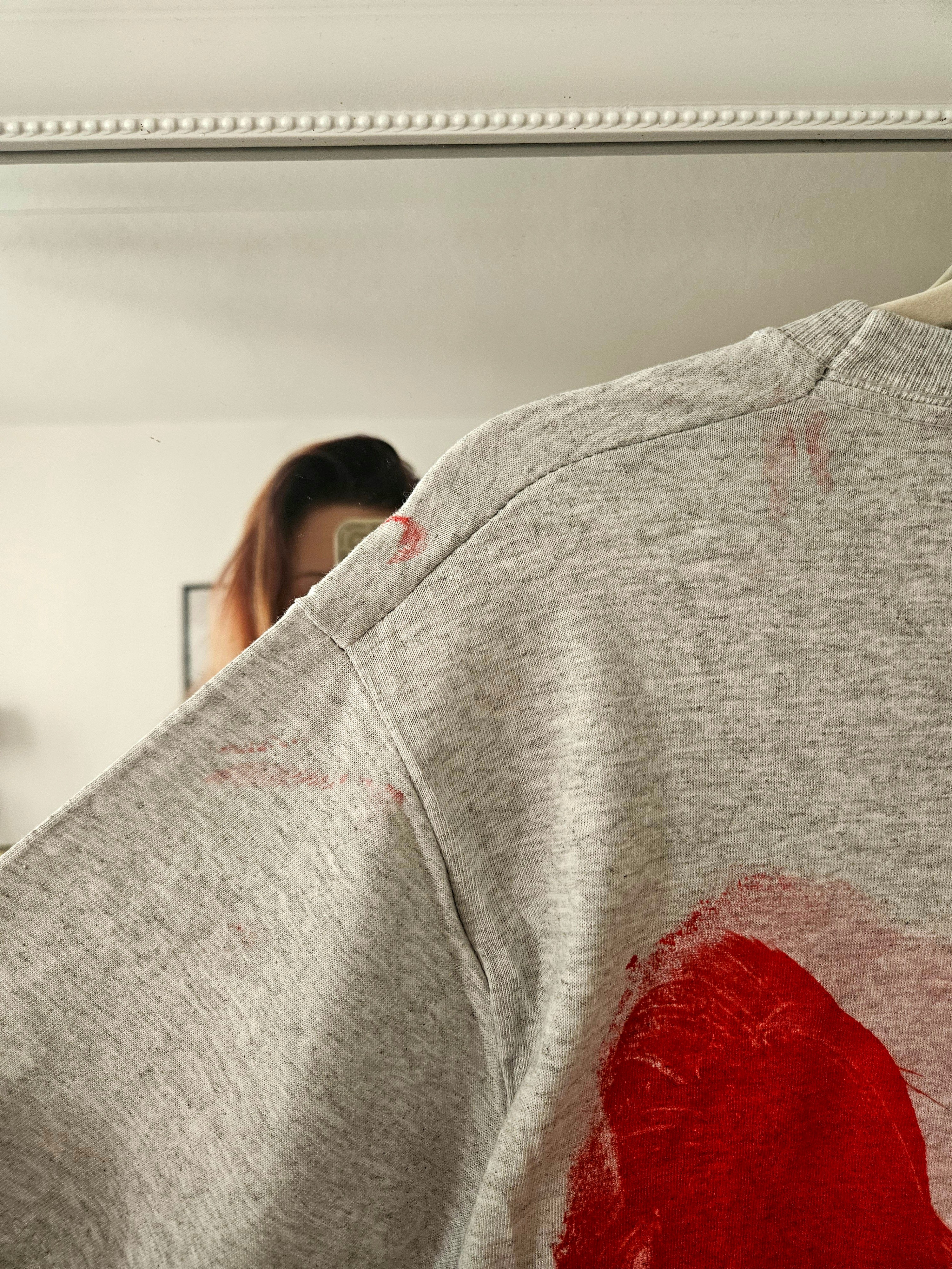 Lucyxlou Shirt grau (fehlerhaft)