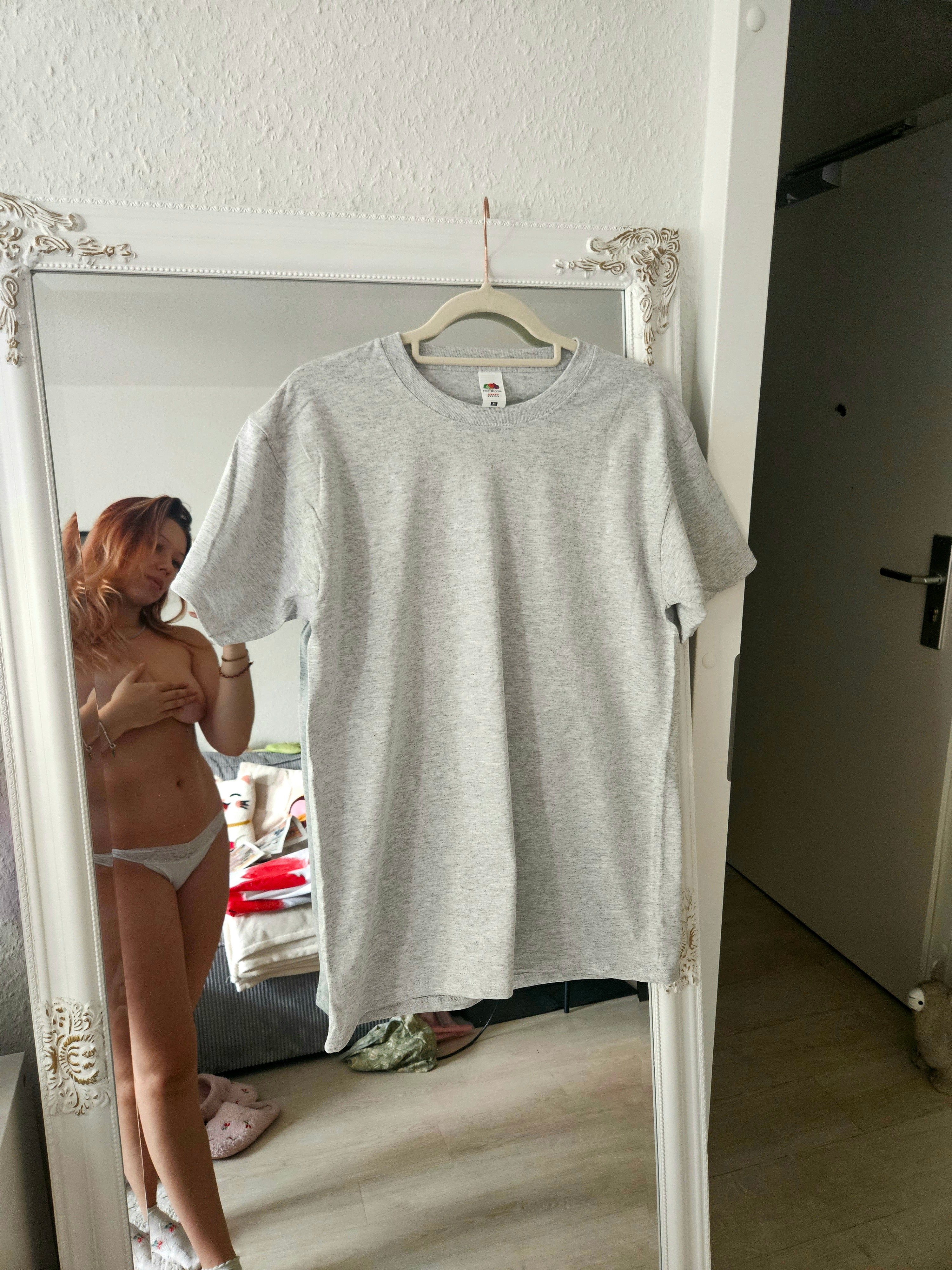Lucyxlou Shirt grau (fehlerhaft)